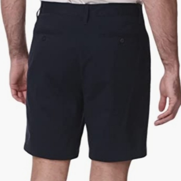 Nautica Men's Classic Fit Flat Front Stretch Solid Chino Deck Short - Picture 2 of 5